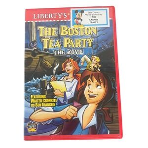 Libertys Kids Boston Tea Party DVD 2004 Movie DIC Educational History Cartoon V1